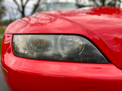 2001 BMW Z3 Coupe in Hell Red 2 over Extended Walnut