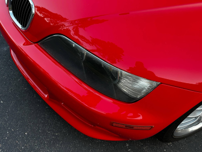 2001 BMW Z3 Coupe in Hell Red 2 over Extended Walnut