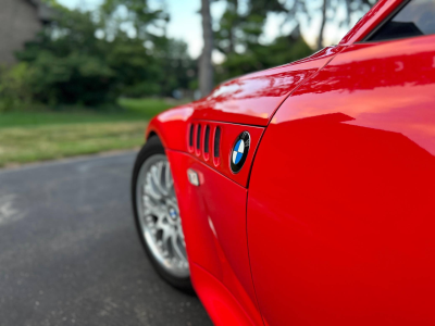 2001 BMW Z3 Coupe in Hell Red 2 over Extended Walnut
