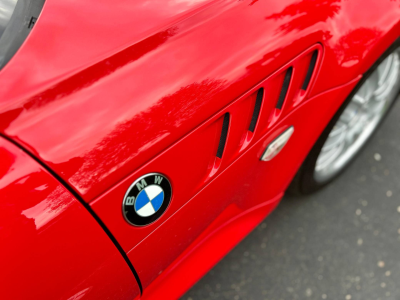 2001 BMW Z3 Coupe in Hell Red 2 over Extended Walnut
