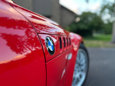 2001 BMW Z3 Coupe in Hell Red 2 over Extended Walnut