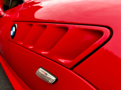 2001 BMW Z3 Coupe in Hell Red 2 over Extended Walnut