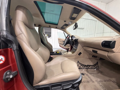 2001 BMW Z3 Coupe in Siena Red 2 Metallic over E36 Sand Beige