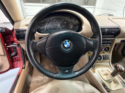 2001 BMW Z3 Coupe in Siena Red 2 Metallic over E36 Sand Beige