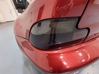 2001 BMW Z3 Coupe in Siena Red 2 Metallic over E36 Sand Beige