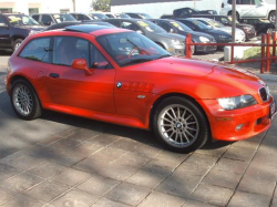 2001 BMW Z3 Coupe in Hell Red 2 over Extended Dream Red