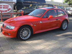 2001 BMW Z3 Coupe in Hell Red 2 over Extended Dream Red