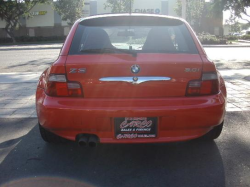 2001 BMW Z3 Coupe in Hell Red 2 over Extended Dream Red