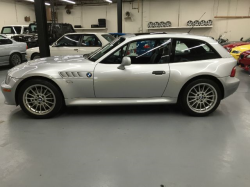 2001 BMW Z3 Coupe in Titanium Silver Metallic over Black