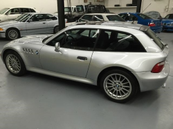 2001 BMW Z3 Coupe in Titanium Silver Metallic over Black
