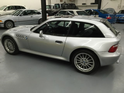 2001 BMW Z3 Coupe in Titanium Silver Metallic over Black