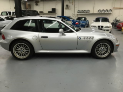 2001 BMW Z3 Coupe in Titanium Silver Metallic over Black