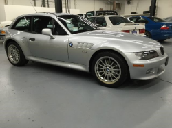 2001 BMW Z3 Coupe in Titanium Silver Metallic over Black