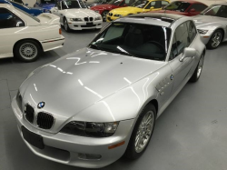 2001 BMW Z3 Coupe in Titanium Silver Metallic over Black