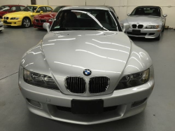 2001 BMW Z3 Coupe in Titanium Silver Metallic over Black