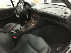 2001 BMW Z3 Coupe in Titanium Silver Metallic over Black