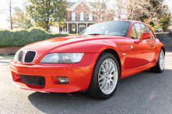 2001 BMW Z3 Coupe in Hell Red 2 over E36 Sand Beige