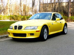 2001 BMW Z3 Coupe in Dakar Yellow 2 over Extended Black