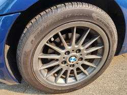 2001 BMW Z3 Coupe in Topaz Blue Metallic over Topaz Blue