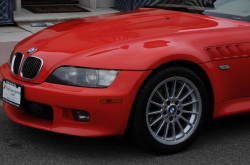 2001 BMW Z3 Coupe in Hell Red 2 over Extended Beige