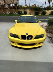 2001 BMW Z3 Coupe in Dakar Yellow 2 over Black