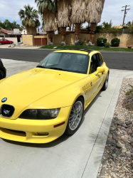 2001 BMW Z3 Coupe in Dakar Yellow 2 over Black