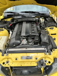 2001 BMW Z3 Coupe in Dakar Yellow 2 over Black