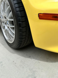 2001 BMW Z3 Coupe in Dakar Yellow 2 over Black