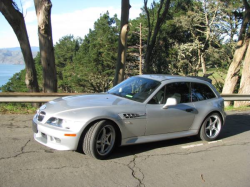 2001 BMW Z3 Coupe in Titanium Silver Metallic over Black
