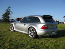 2001 BMW Z3 Coupe in Titanium Silver Metallic over Black
