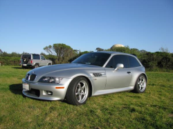 2001 BMW Z3 Coupe in Titanium Silver Metallic over Black