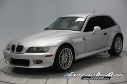 2001 BMW Z3 Coupe in Titanium Silver Metallic over Black