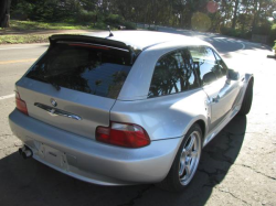 2001 BMW Z3 Coupe in Titanium Silver Metallic over Black