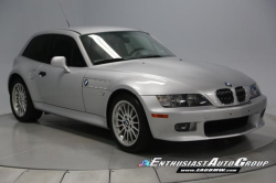 2001 BMW Z3 Coupe in Titanium Silver Metallic over Black