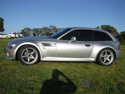 2001 BMW Z3 Coupe in Titanium Silver Metallic over Black