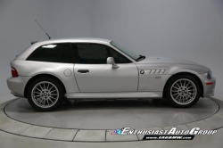2001 BMW Z3 Coupe in Titanium Silver Metallic over Black