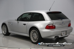 2001 BMW Z3 Coupe in Titanium Silver Metallic over Black