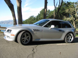 2001 BMW Z3 Coupe in Titanium Silver Metallic over Black