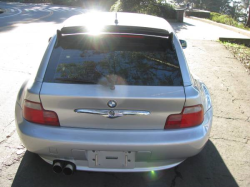 2001 BMW Z3 Coupe in Titanium Silver Metallic over Black