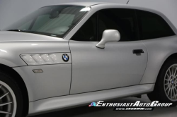 2001 BMW Z3 Coupe in Titanium Silver Metallic over Black