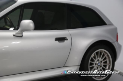 2001 BMW Z3 Coupe in Titanium Silver Metallic over Black