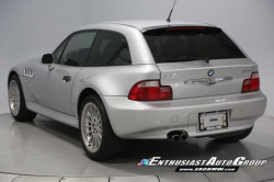 2001 BMW Z3 Coupe in Titanium Silver Metallic over Black
