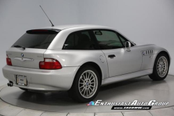 2001 BMW Z3 Coupe in Titanium Silver Metallic over Black