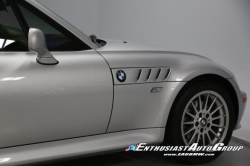 2001 BMW Z3 Coupe in Titanium Silver Metallic over Black