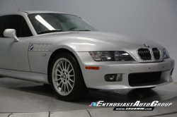 2001 BMW Z3 Coupe in Titanium Silver Metallic over Black