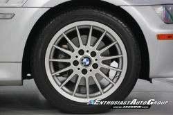 2001 BMW Z3 Coupe in Titanium Silver Metallic over Black