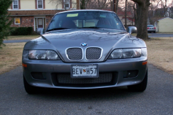 2001 BMW Z3 Coupe in Sterling Gray Metallic over Dream Red