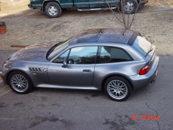 2001 BMW Z3 Coupe in Sterling Gray Metallic over Dream Red