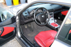 2001 BMW Z3 Coupe in Sterling Gray Metallic over Dream Red