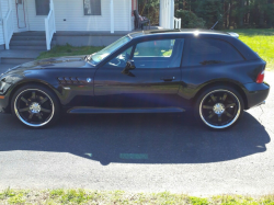 2002 BMW Z3 Coupe in Black Sapphire Metallic over Black